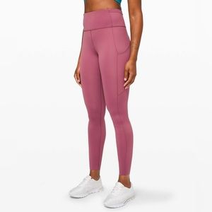 Lululemon fast & free tight size 6 plumful